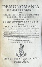 Bodin Jean - Demonomania de gli stregoni - 1592, Antiquités & Art