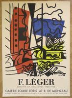 Fernand Leger - Affiche lithographique originale - Galerie, Antiek en Kunst