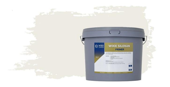 Wixx Siloxan Buitenprimer RAL 9010 | Zuiver Wit 10L, Doe-het-zelf en Bouw, Verf, Beits en Lak, Nieuw, Verzenden