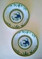 Porcelaine de Limoges - Hermès - Assiette (2) - Collection, Antiquités & Art