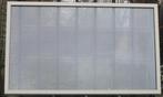aluminium raam , chassis , vensteer 254 x 161 creeme / 9006, Raamkozijn, 150 tot 225 cm, Ophalen of Verzenden, Zo goed als nieuw
