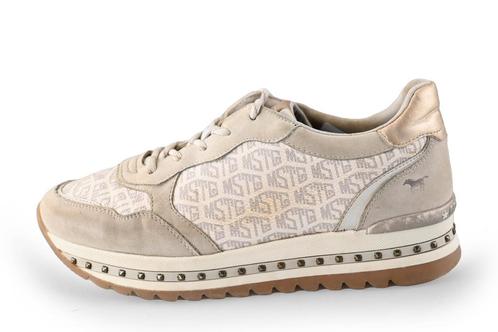 Mustang Sneakers in maat 41 Beige | 5% extra korting, Kleding | Dames, Schoenen, Beige, Zo goed als nieuw, Sneakers, Verzenden