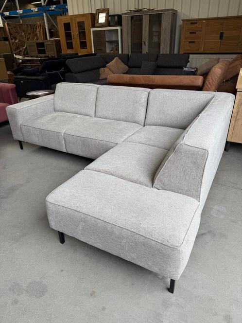 Riga bankstel, beige (nieuw, outlet), Huis en Inrichting, Zetels | Zetels, Nieuw, Metaal, Stof