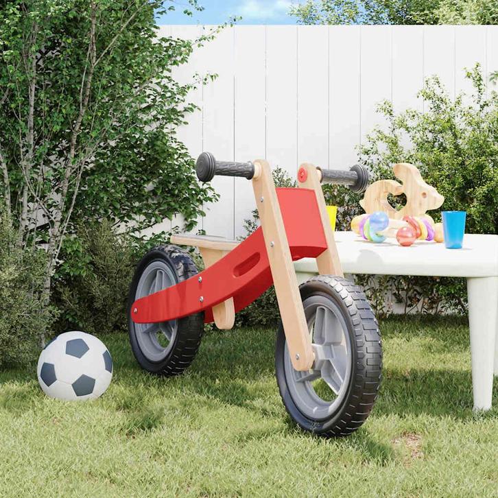 vidaXL Loopfiets voor kinderen rood, Kinderen en Baby's, Speelgoed | Buiten | Los speelgoed, Nieuw, Verzenden