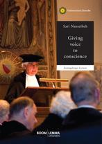 Koningsbergerlezingen - Giving voice to conscience, Sari Nusseibeh, Zo goed als nieuw, Verzenden