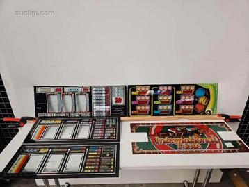 5x Diverse frontplaten kans/ gokautomaat Waaronder... beschikbaar voor biedingen