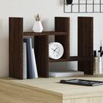 vidaXL Bureau organiser 34,5x15,5x35,5 cm hout bruin, Verzenden