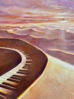 Franse school (XX) - Paysage surréaliste, Antiek en Kunst