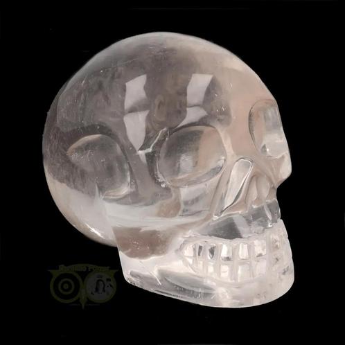 Bergkristal kristallen schedel Nr 223 - 364 gram, Handtassen en Accessoires, Edelstenen, Nieuw, Verzenden