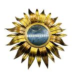 Miroir - Laiton - Soleil