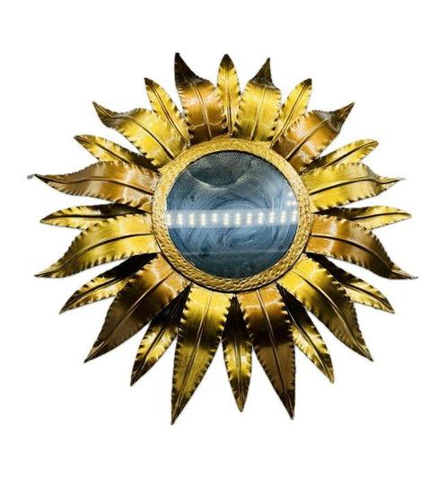 Miroir - Laiton - Soleil, Antiek en Kunst, Curiosa en Brocante