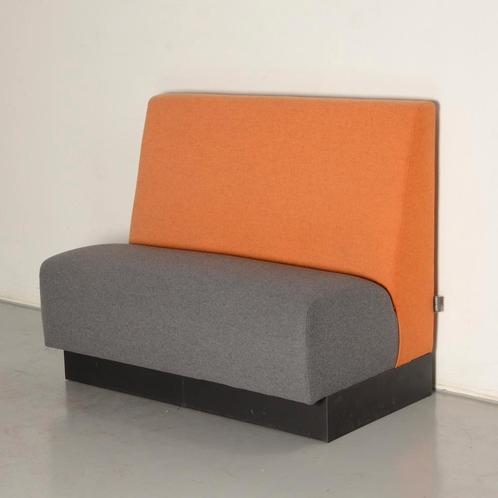 Davant treinbank, oranje / grijs, 120 x 73 cm, Huis en Inrichting, Stoelen, Ophalen of Verzenden