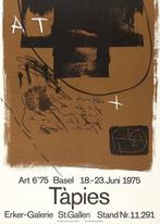 Antoni Tapies, after - Art 6 ‘ 75 Basel, Antiek en Kunst, Kunst | Tekeningen en Fotografie