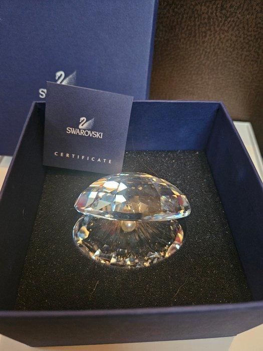 Swarovski - Beeldje - Shell With Pearl - 014389 - Box +, Antiek en Kunst, Curiosa en Brocante