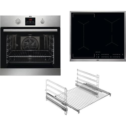 Aeg Inbouw Kookset Bps33102zm  Inbouw Oven En Ike64441xb, Elektronische apparatuur, Ovens, Ophalen of Verzenden
