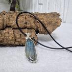 labradoriet Natuurlijk - Handgemaakte hanger met draad -