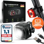 2dekans | Mivelo - LED Fietsverlichtingsset Cube Pro, Fietsen en Brommers, Ophalen of Verzenden, Nieuw
