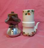 Letizia e Mancioli - Cafetière (2) - céramique et aluminium