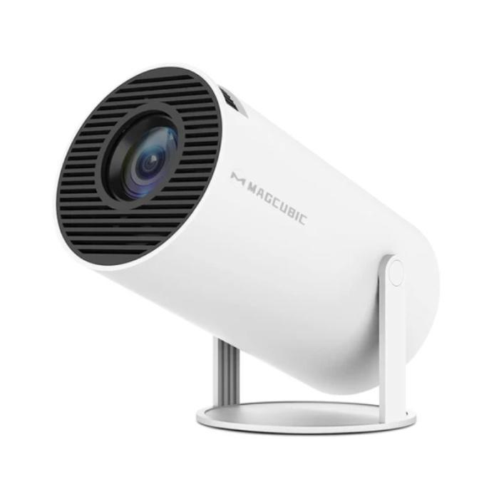 HY300 Draagbare Projector - 200 ANSI Lumen - Android 11, Audio, Tv en Foto, Diaprojectoren, Nieuw, Verzenden