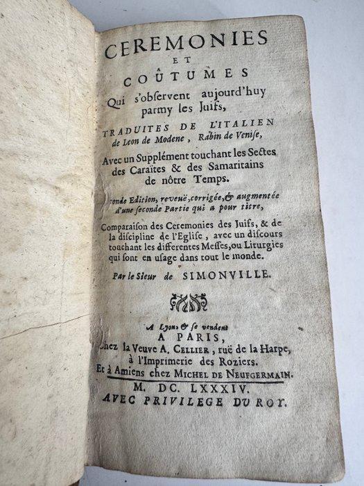 Modène (Léon de) - Cérémonies et coutumes qui s’observent, Antiek en Kunst, Antiek | Boeken en Manuscripten
