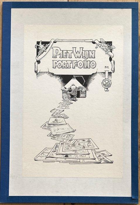 Piet Wijn - diverse hoogtepunten - luxe map waarin 7, Boeken, Strips | Comics