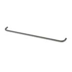 Handdoekrek Qisani Flow 60 cm Geborsteld RVS, Doe-het-zelf en Bouw, Sanitair, Ophalen of Verzenden, Nieuw, Chroom, Bad