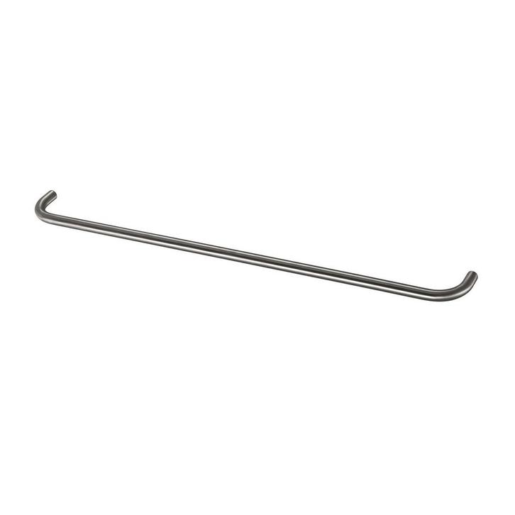 Handdoekrek Qisani Flow 60 cm Geborsteld RVS, Doe-het-zelf en Bouw, Sanitair, Bad, Nieuw, Chroom, Ophalen of Verzenden