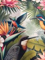 Tapisseriestof en gordijnstof van zacht katoen met een