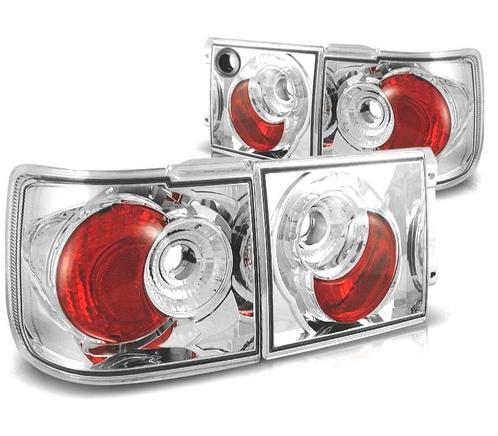 Feux Arrière Pour Volkswagen Vw Vento 92-98 Fond Chromé, Auto-onderdelen, Verlichting, Verzenden