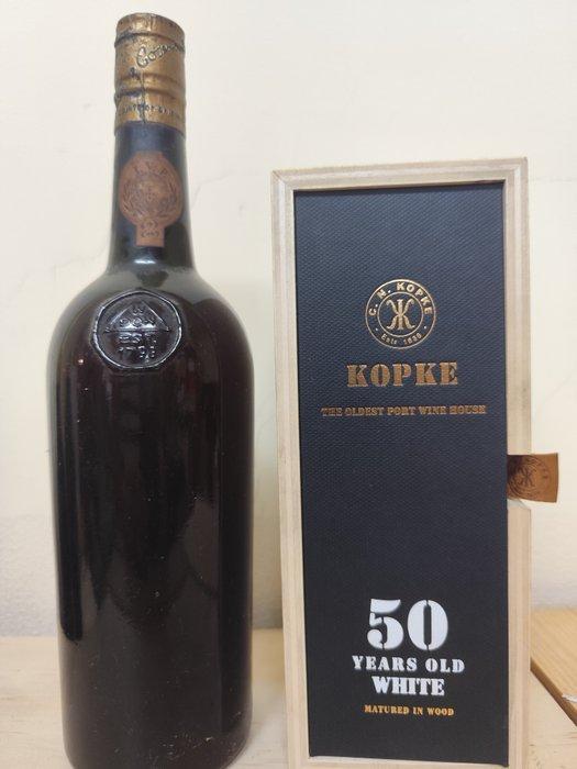 Kopke 50 Years Old White Port & Dows - Douro - 2 Bottles, Verzamelen, Wijnen