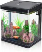 Nobleza Aquarium - 14L - 29x20x33 cm - zwart, nano-aquarium, Verzenden, Nieuw