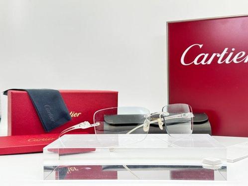 Cartier - Panthere Gold Planted 18k CT0058O - Lunettes de, Handtassen en Accessoires, Zonnebrillen en Brillen | Dames