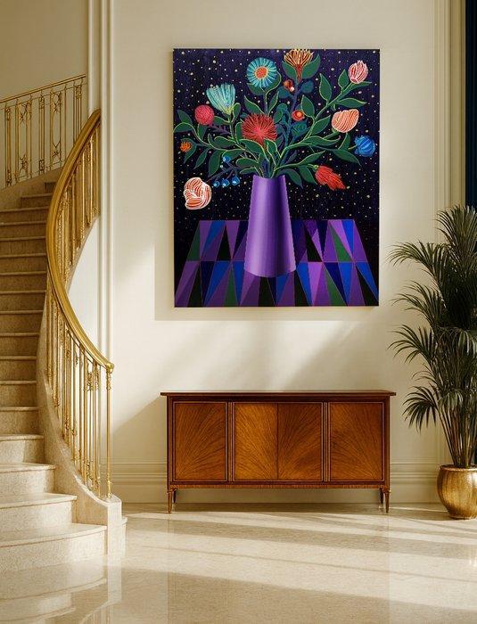 Valdi - Bajo las estrellas - XL (No Reserve), Antiek en Kunst, Kunst | Schilderijen | Modern