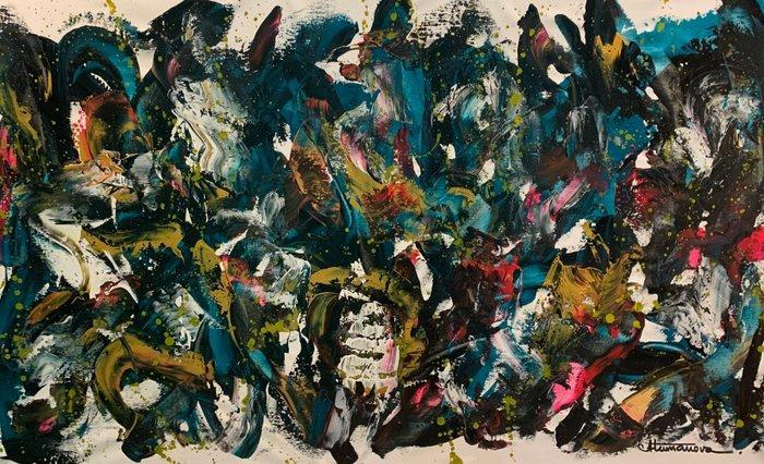 Anastasiya Tumanova - Nuances de nostalgie.-XXL, Antiek en Kunst, Kunst | Schilderijen | Modern