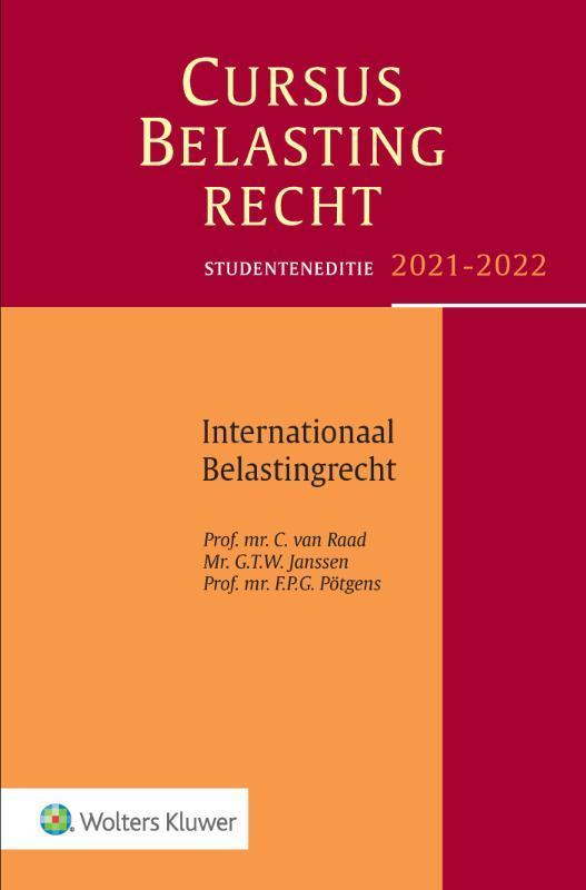 Studenteneditie Cursus Belastingrecht Internationaal, Boeken, Wetenschap, Zo goed als nieuw, Verzenden