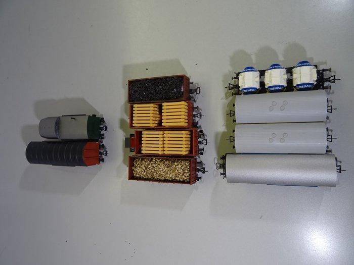 Fleischmann, Roco H0 - Modeltrein goederenwagon (10) - 10, Hobby en Vrije tijd, Modeltreinen | H0