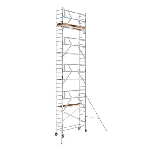 Basic rolsteiger 75 x 10,2m WH AGS-voorloopleuning, Bricolage & Construction, Échafaudages, Envoi