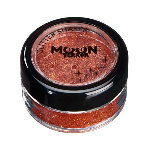 Moon Terror Halloween Glitter Shakers Pumpkin Orange 5g, Hobby en Vrije tijd, Feestartikelen, Nieuw, Verzenden