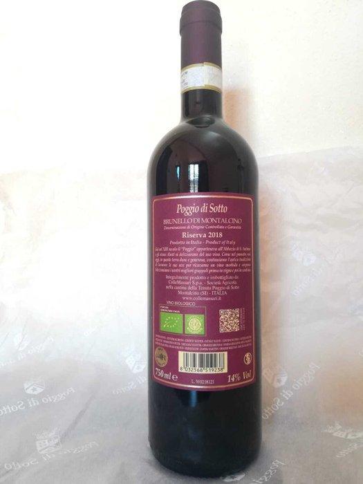 2018 Poggio di Sotto - Brunello di Montalcino Riserva - 1, Verzamelen, Wijnen