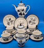 RW Bavaria – Handgemaltes Porzellan-Kaffeeservice mit