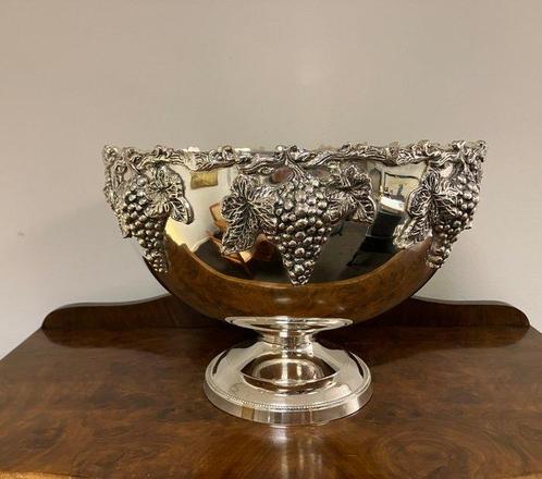 Rafraîchisseur à champagne - Verzilverd, Antiek en Kunst, Curiosa en Brocante