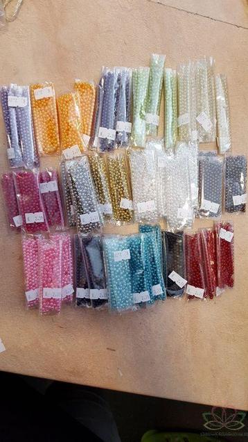 Aparels pareltjes rijgparels +/- 300st 4 mm - choco 11