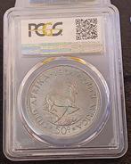 Afrique du Sud. 50 Cent 1964 BU UNC Springbok Jan Van