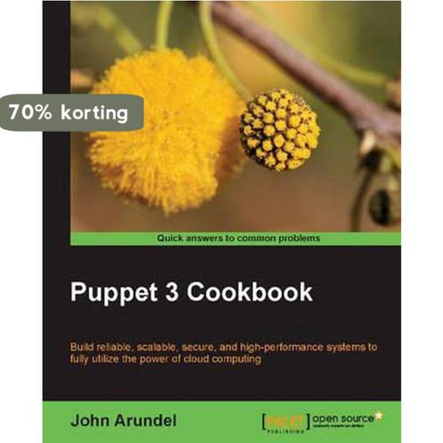 Puppet 3 Cookbook 9781782169765 John Arundel, Boeken, Taal | Engels, Gelezen, Verzenden