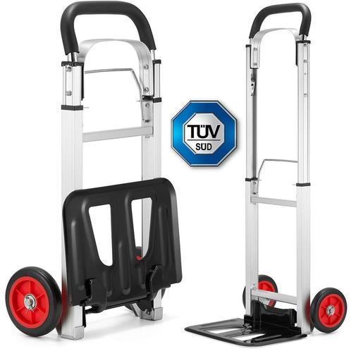 Steekwagen met Telescopische Handgreep - Aluminium Steekk..., Doe-het-zelf en Bouw, Transportwagens, 60 tot 80 liter, Nieuw, Steekwagen