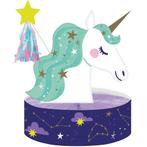 Unicorn Tafeldecoratie 23cm, Verzenden, Nieuw