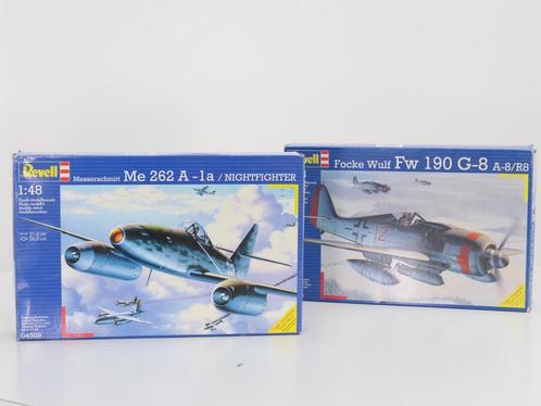 Schaal 1:48 REVELL 04509 04536 MESSERSCHMITT Me 262 A-1a..., Hobby & Loisirs créatifs, Modélisme | Avions & Hélicoptères, Enlèvement ou Envoi