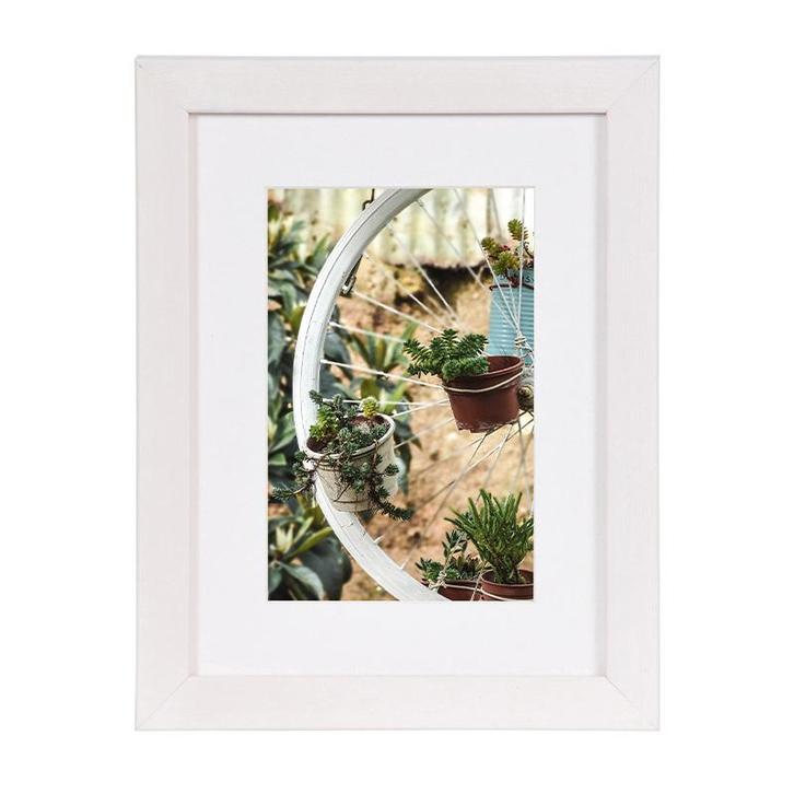 Henzo Fotolijst Jardin Wit 20x30 cm met Passe Partout, Huis en Inrichting, Woonaccessoires | Lijsten, Verzenden