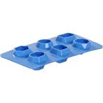 IJsblokjesvormen | BarUp | Siliconen | Blauw | 6, Verzenden, Nieuw in verpakking