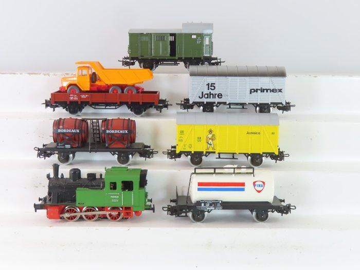 Primex H0 - 2760 - Treinset (1) - 7-delige treinset met, Hobby en Vrije tijd, Modeltreinen | H0
